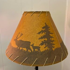 Cabin decor lampshade (shade only)